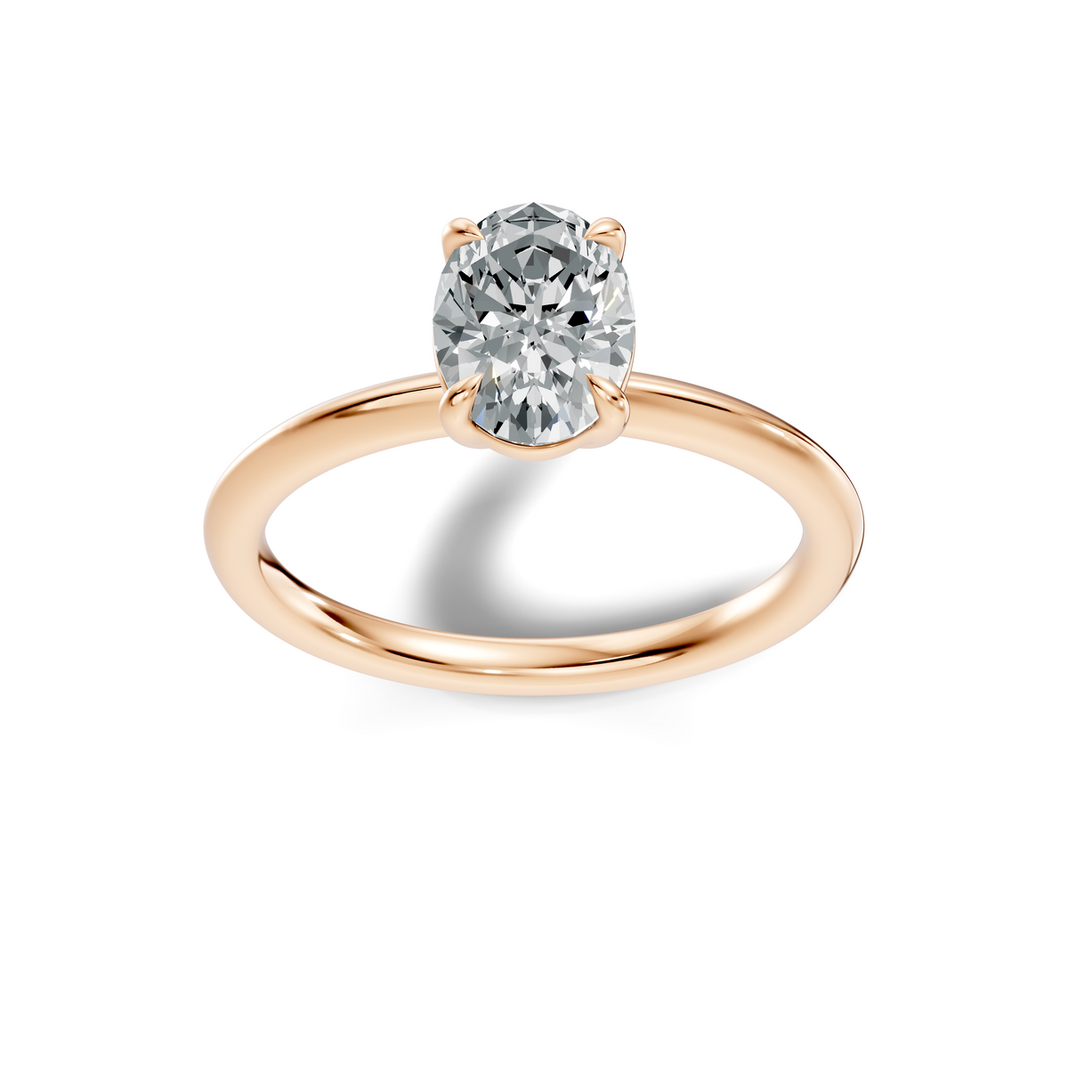 Liora Oval Solitaire Ring