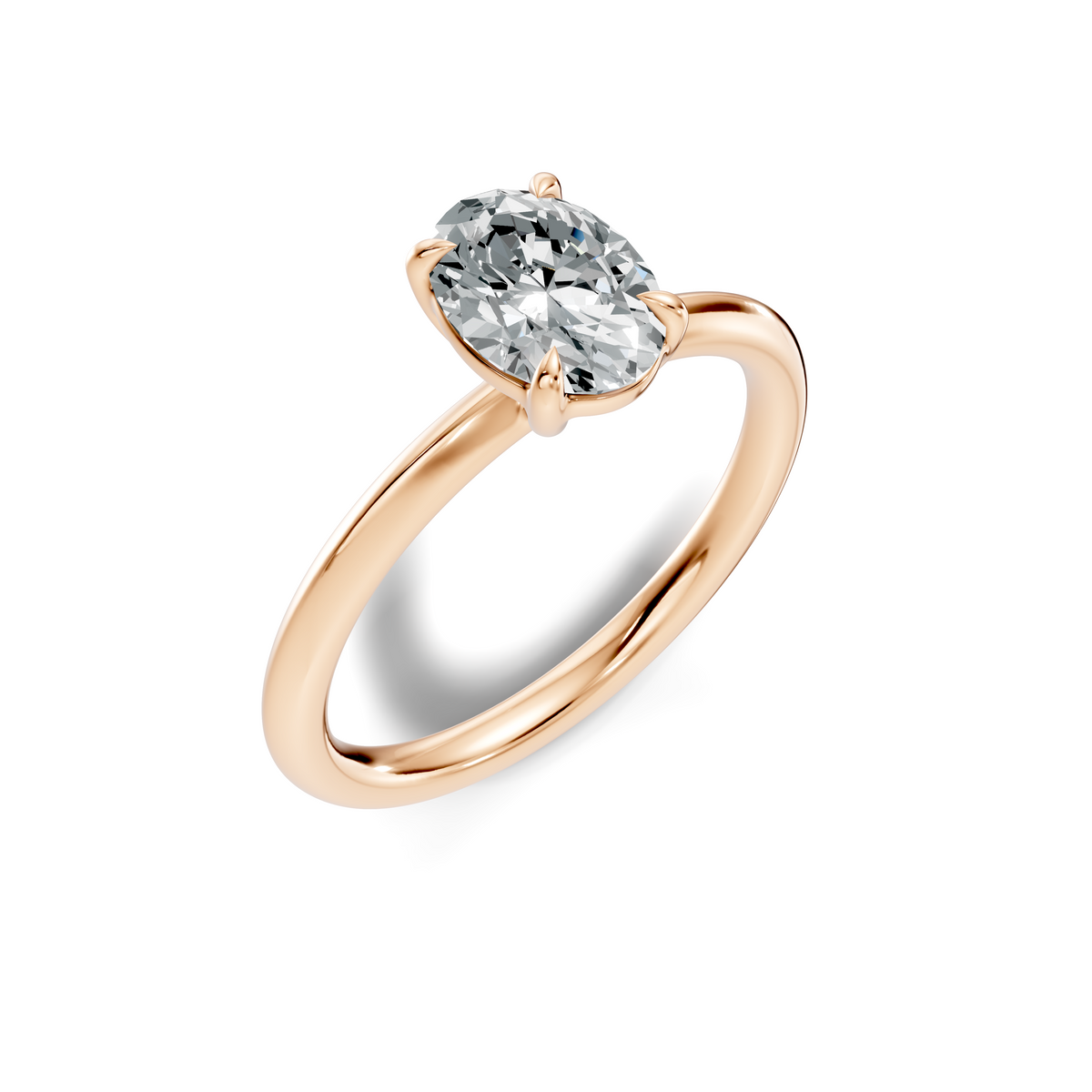 Liora Oval Solitaire Ring