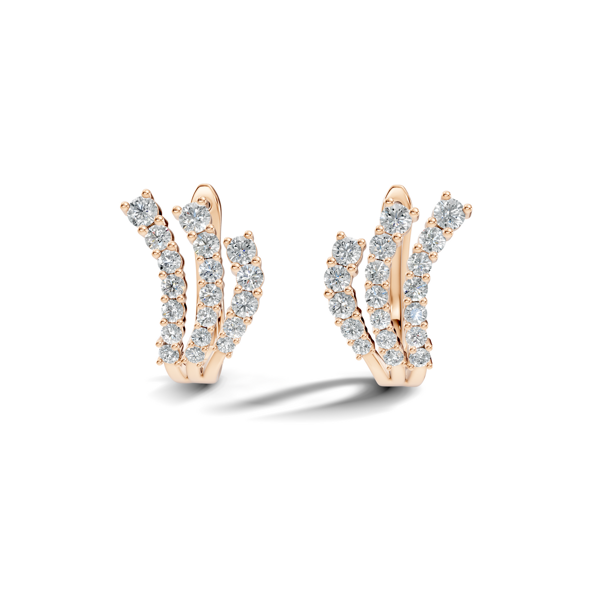 Celeste Arc Hoops