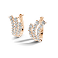Celeste Arc Hoops
