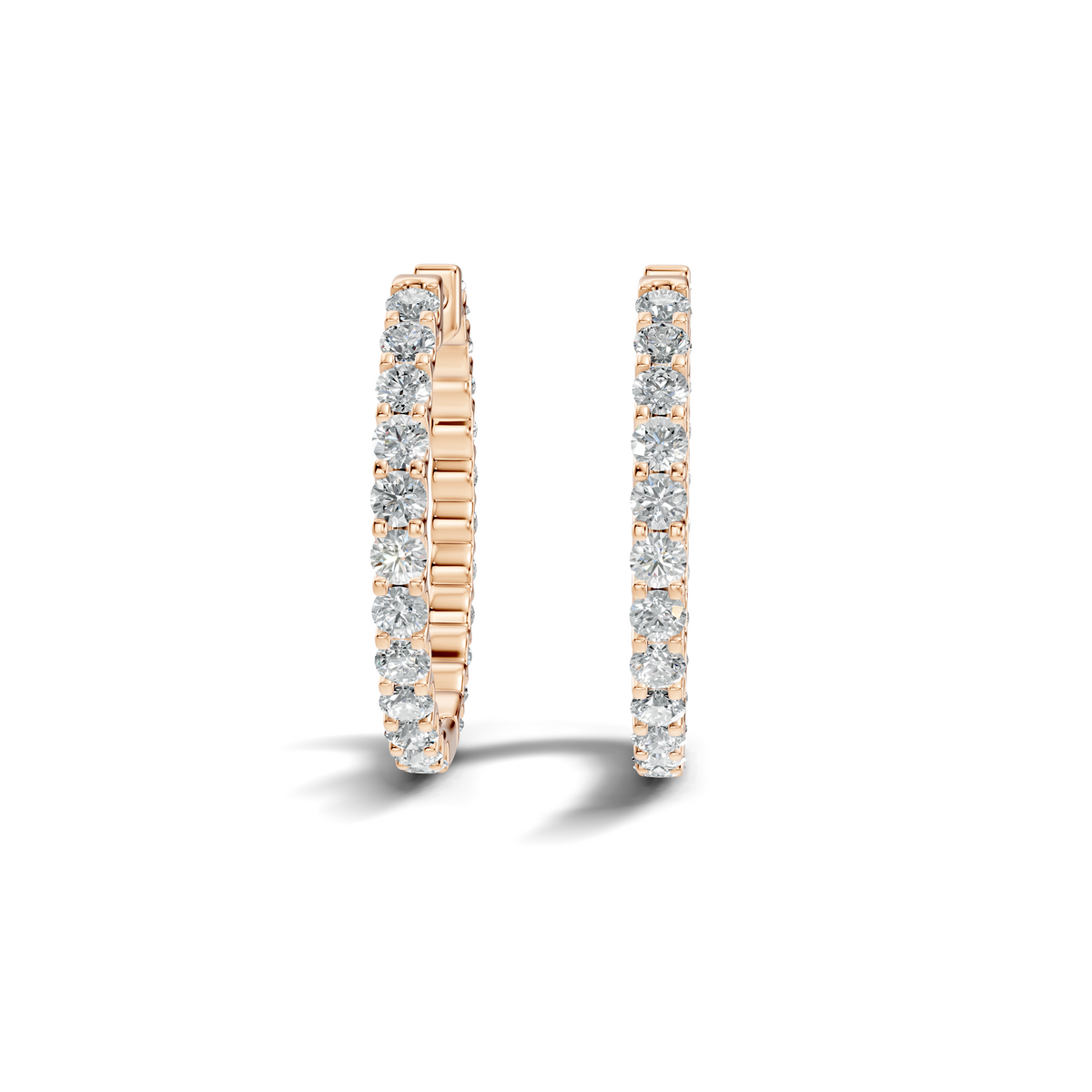 Eterna Diamond Hoops