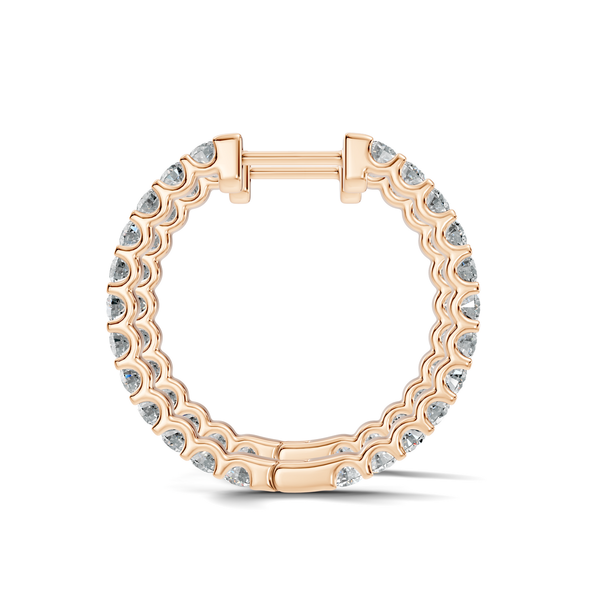Eterna Diamond Hoops