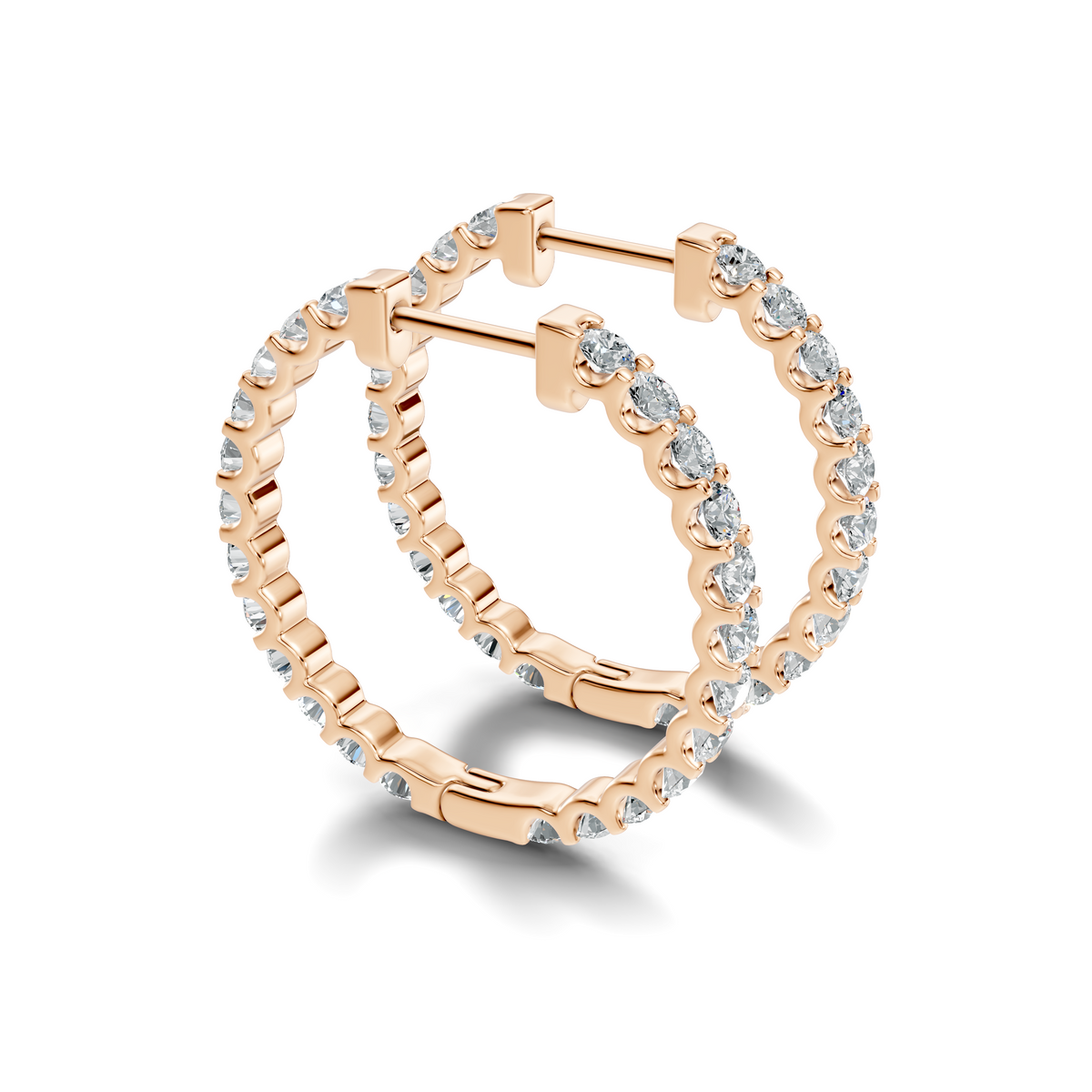 Eterna Diamond Hoops