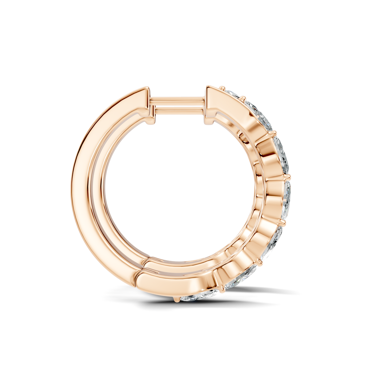 Marquise Cascade Hoops