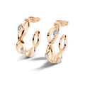 Eterna Twist Hoops