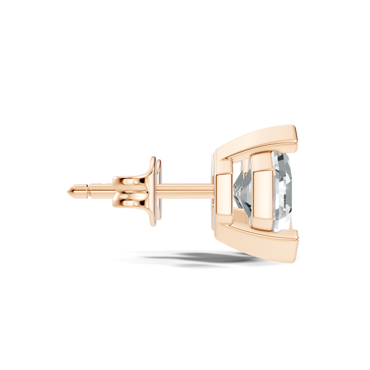 Pure Hexagon Studs