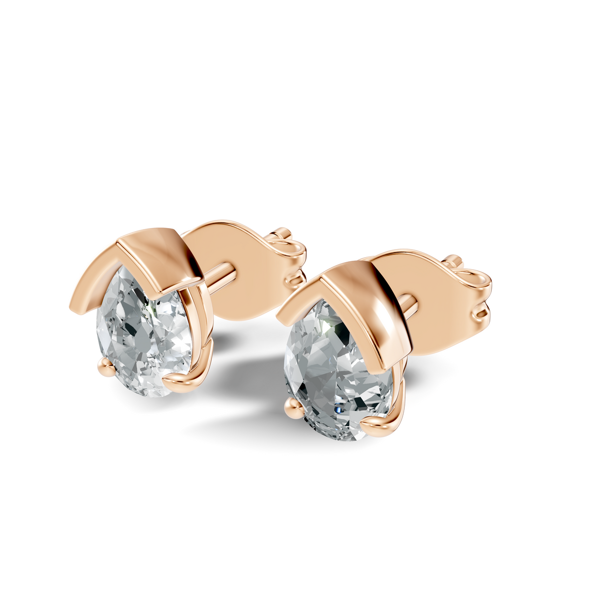 Pure Pear Embrace Studs