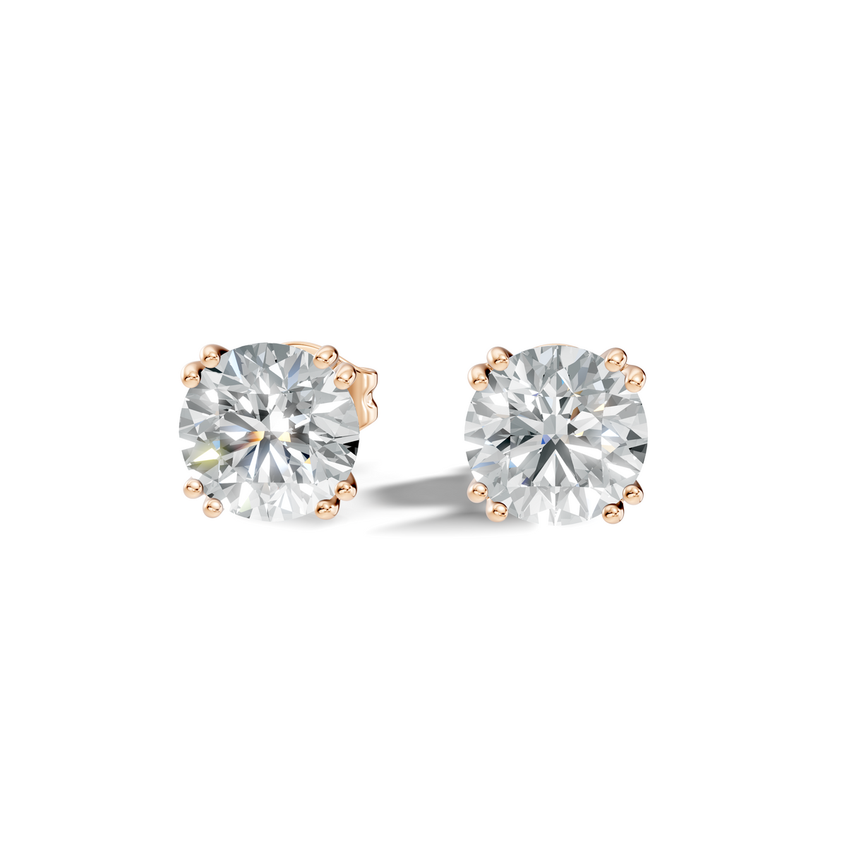 Aurelia Crown Round Studs