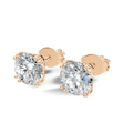 Aurelia Crown Round Studs