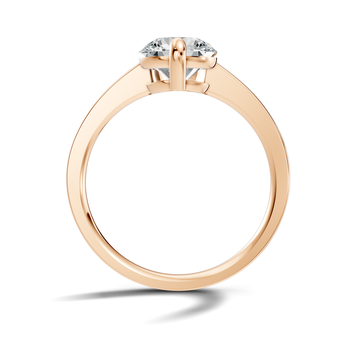 Aurelia Round Bezel Solitaire Ring