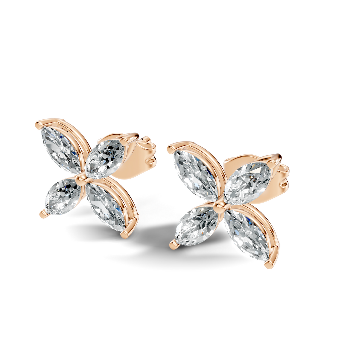 Veyra Marquise Bloom Studs