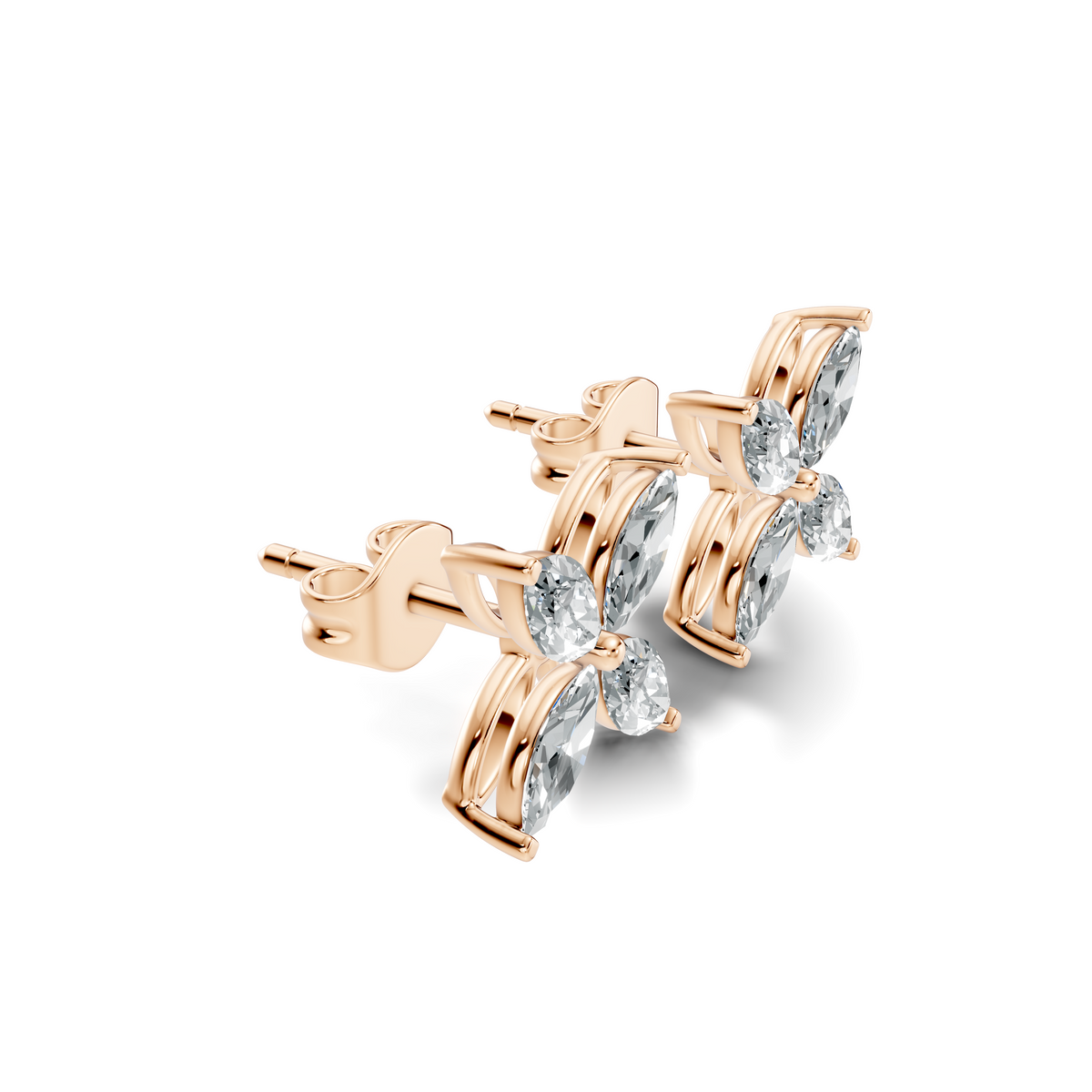 Veyra Marquise Bloom Studs