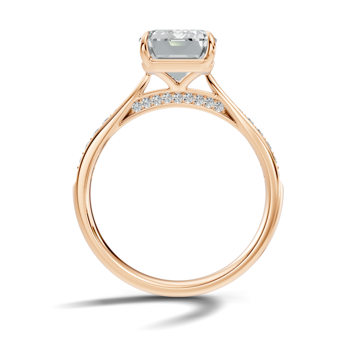 Veyra Emerald Pavé Ring