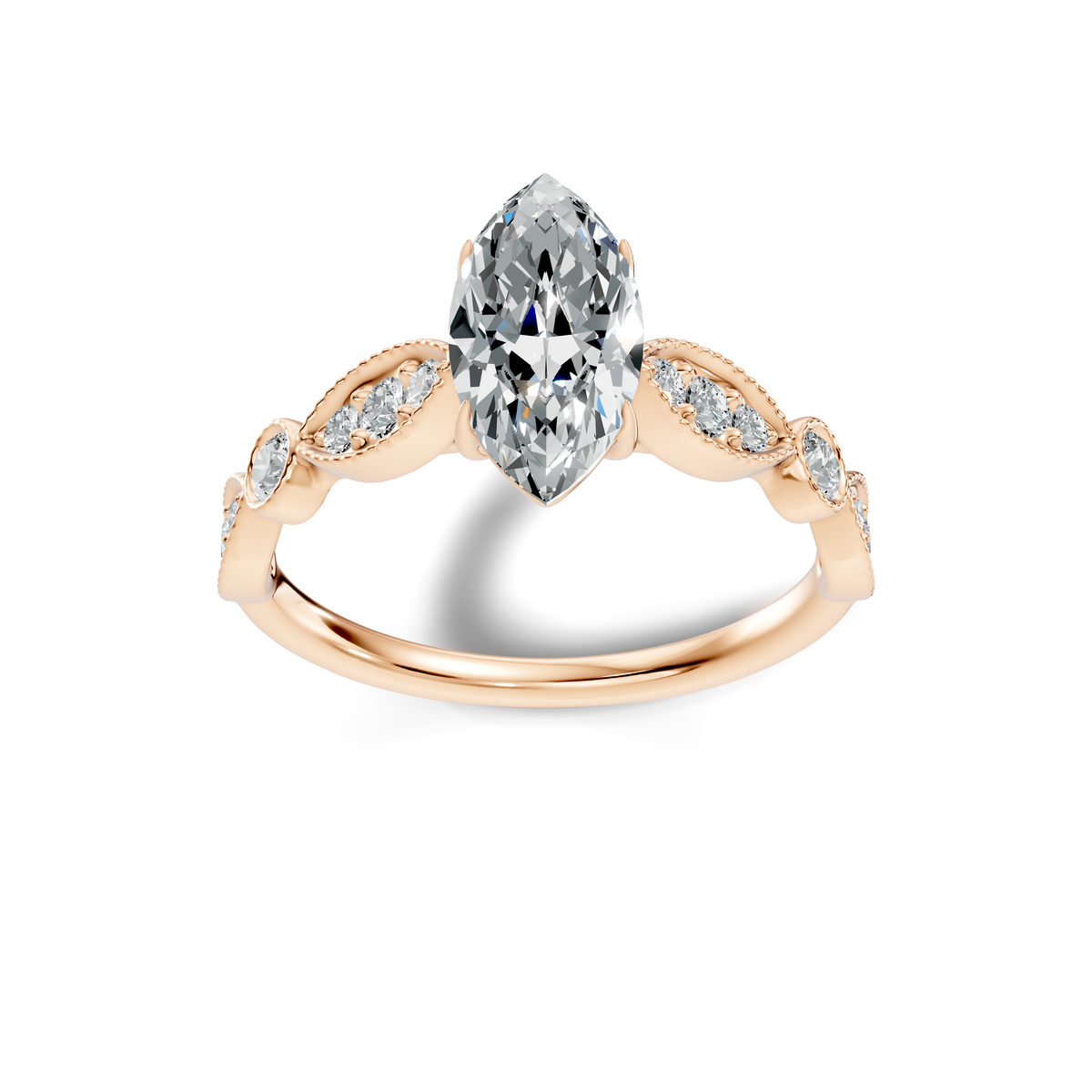 Solea Marquise Vine Ring