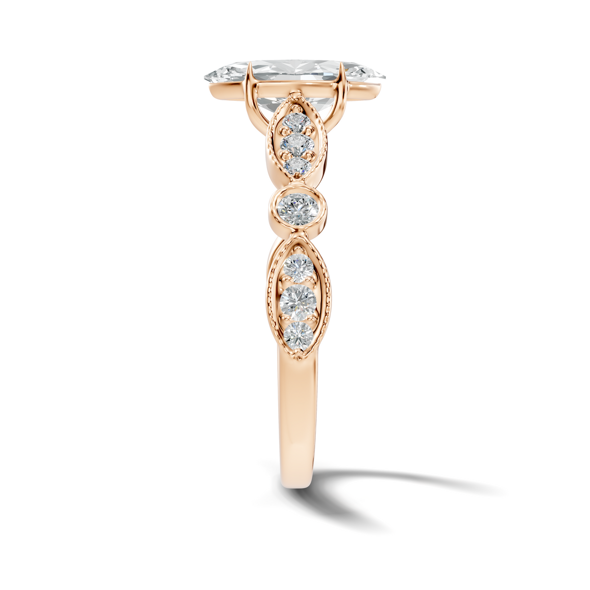 Solea Marquise Vine Ring