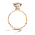Elara Hidden Accent Solitaire Ring