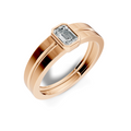 Avera Emerald Solitaire Band