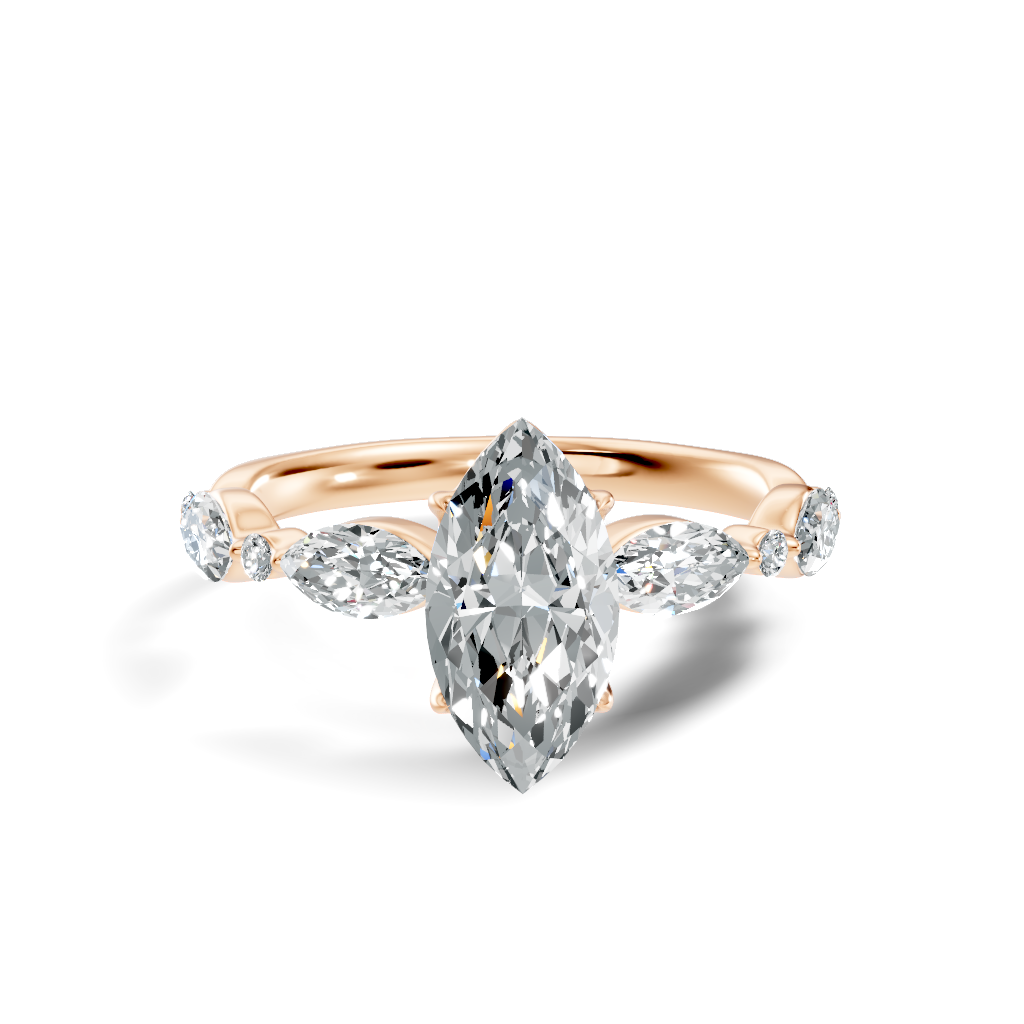 Solea Marquise Diamond Ring