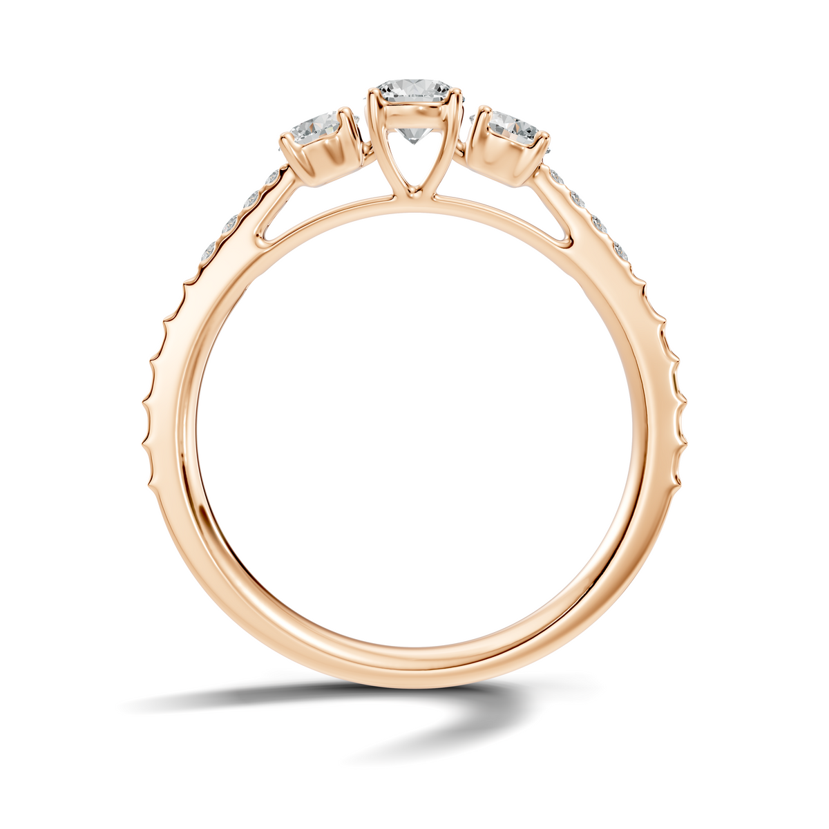 Aurelia Three Stone Ring