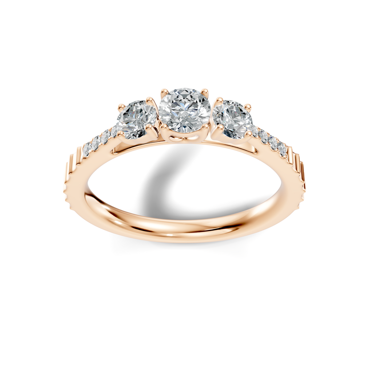 Aurelia Three Stone Ring