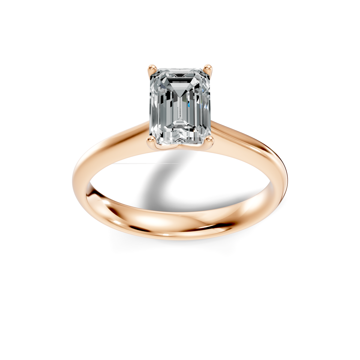 Veyra Emerald Solitaire Ring
