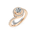 Veyra Double Halo Ring