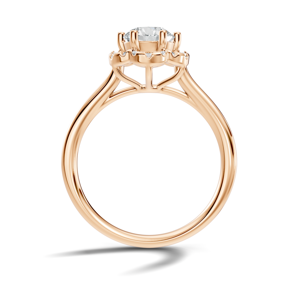 Liora Crown Halo Ring