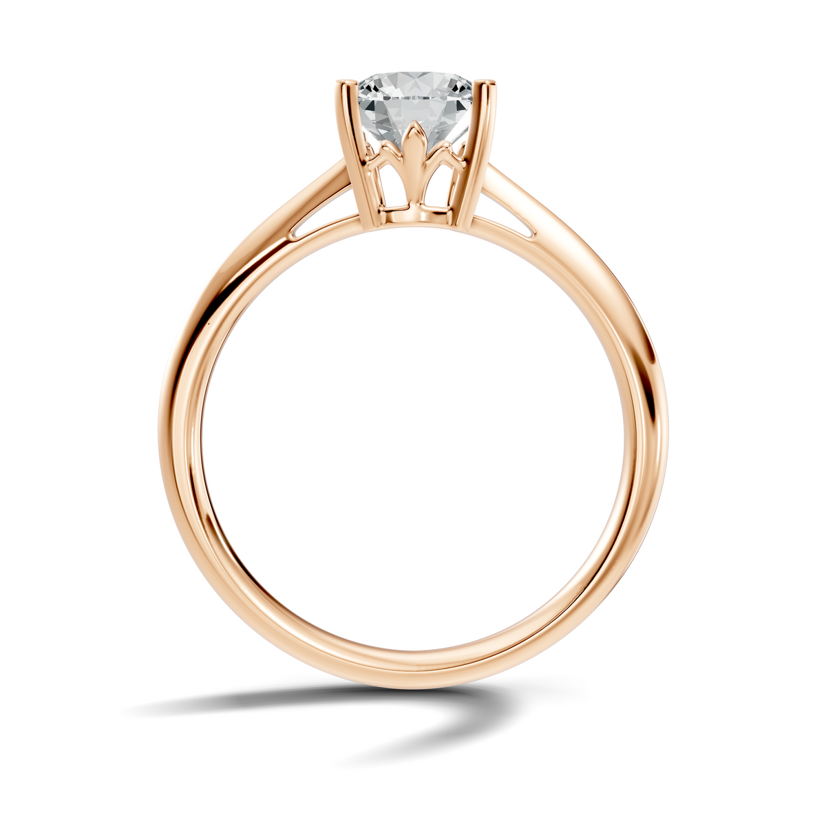 Oria Round Solitaire Ring
