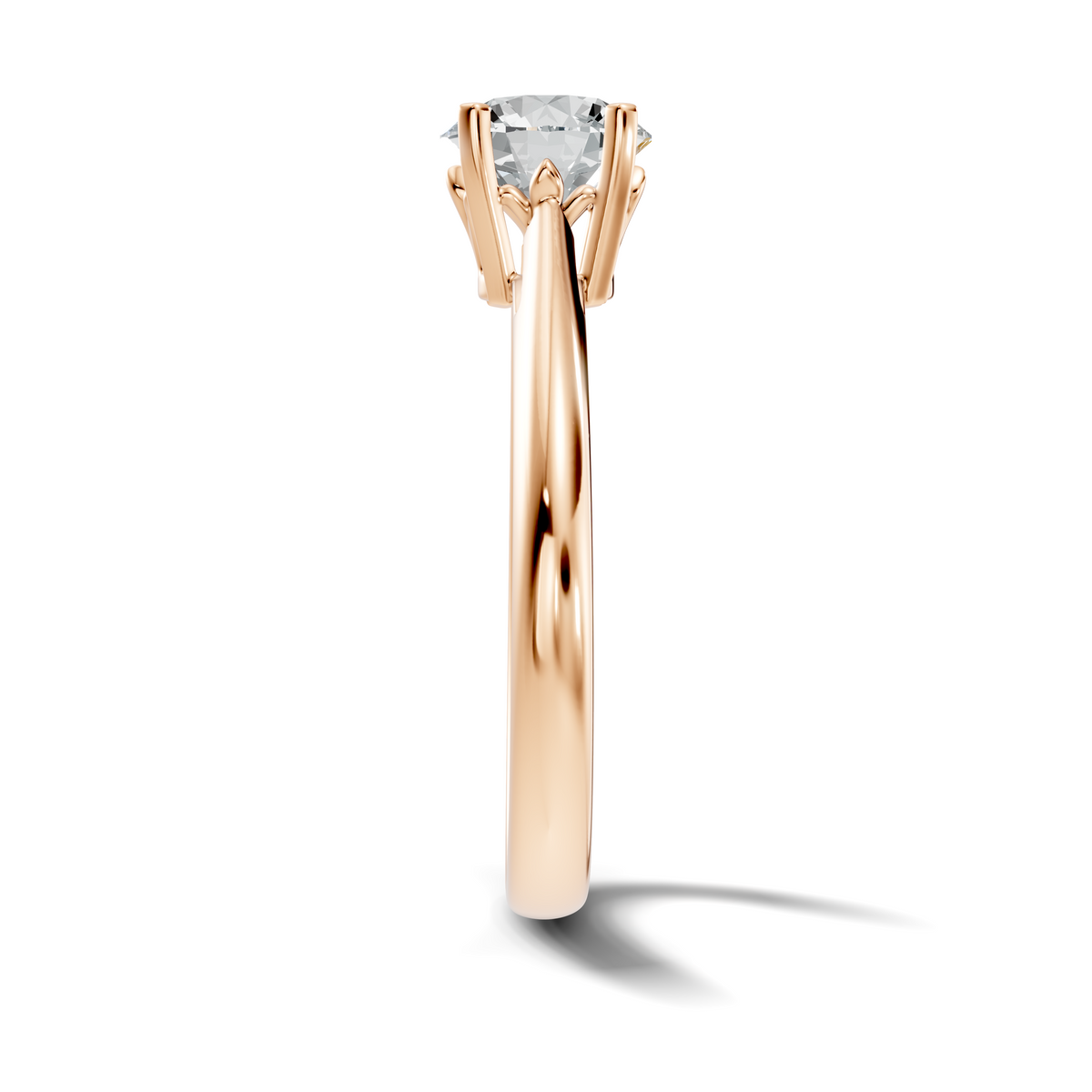 Oria Round Solitaire Ring