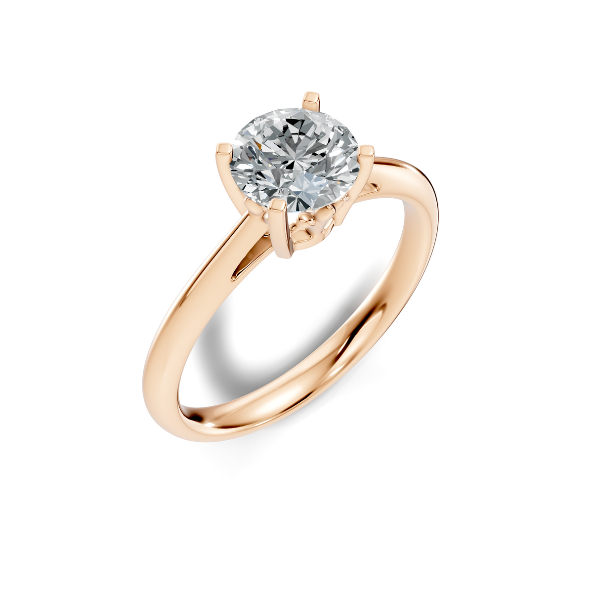 Oria Round Solitaire Ring