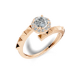 Avera Round Halo Wrap Ring