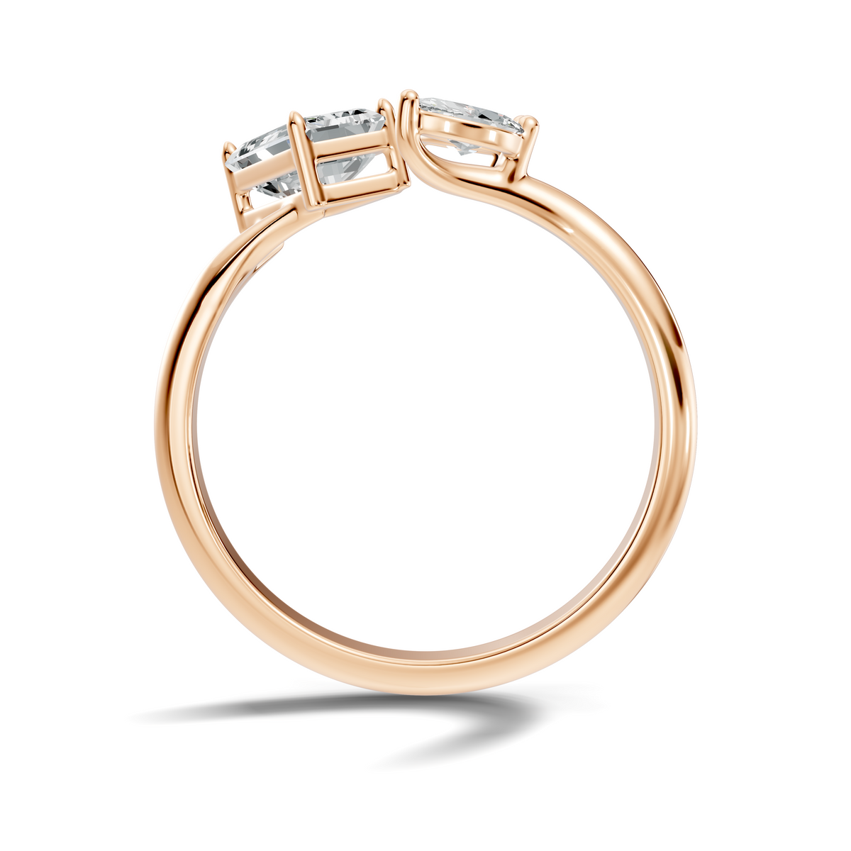 Veyra Emerald Marquise Open Ring