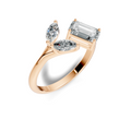 Veyra Emerald Marquise Open Ring