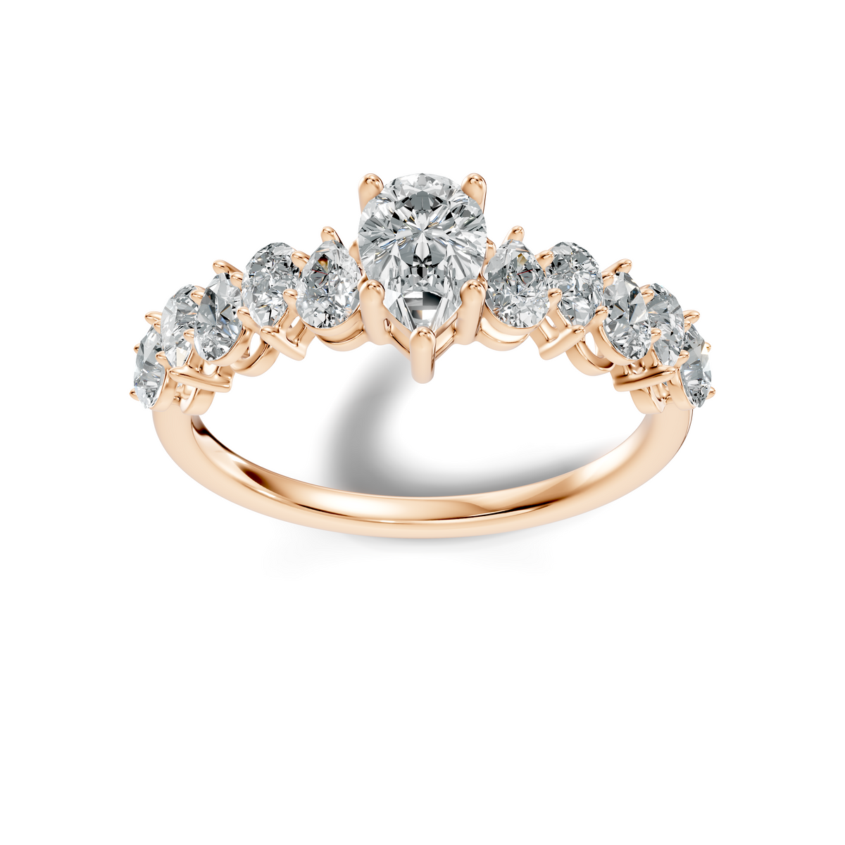Liora Pear Cascade Ring
