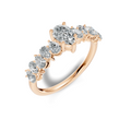 Liora Pear Cascade Ring